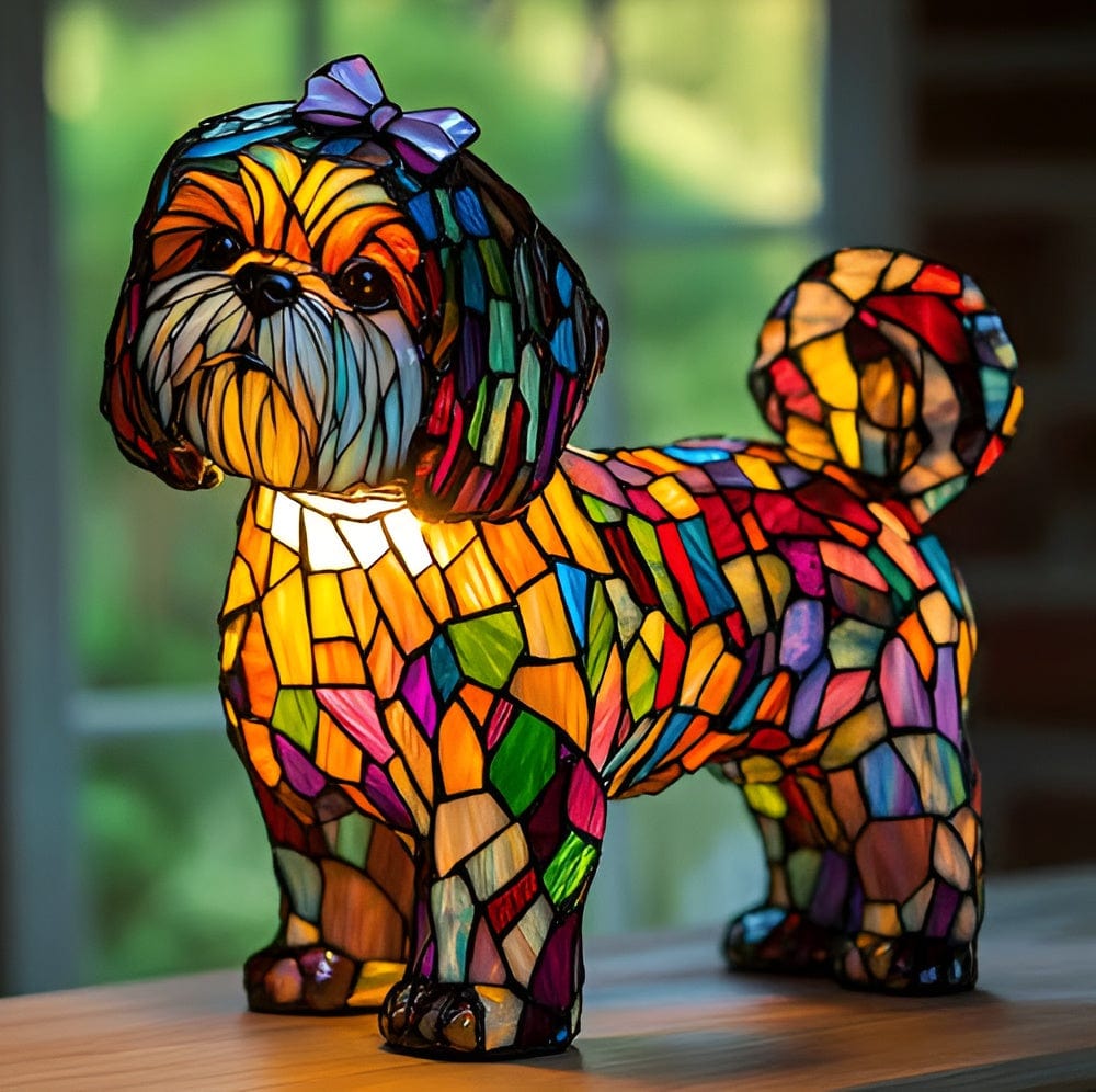 Animal Glow™ | Handgemaakte Tiffany-lamp