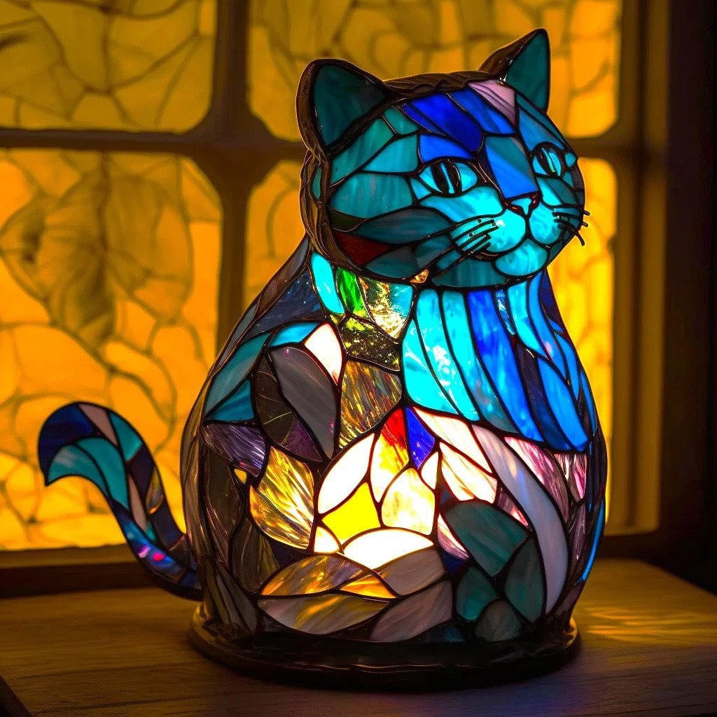 Animal Glow™ | Handgemaakte Tiffany-lamp