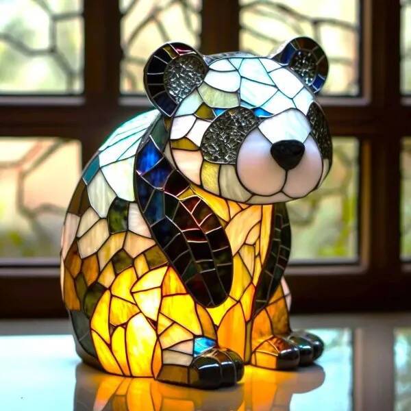 Animal Glow™ | Handgemaakte Tiffany-lamp