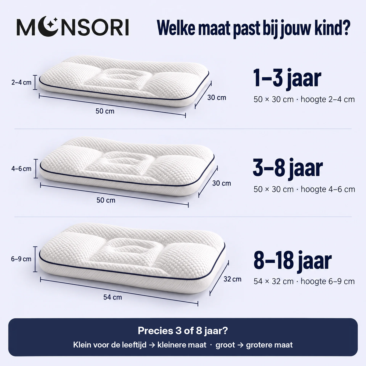 Dromia™ - Het houdingskussen voor kinderen.