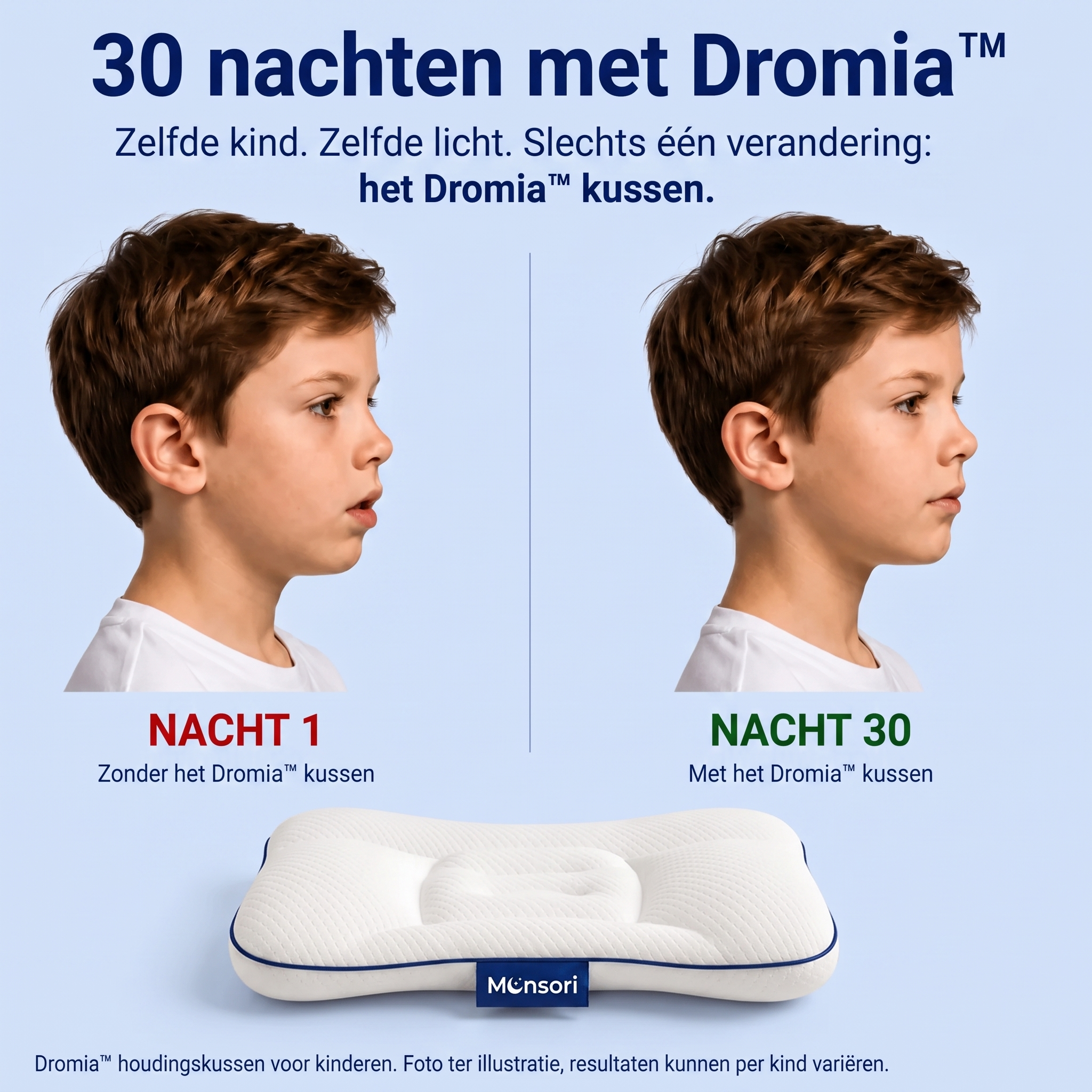 Dromia™ - Het houdingskussen voor kinderen