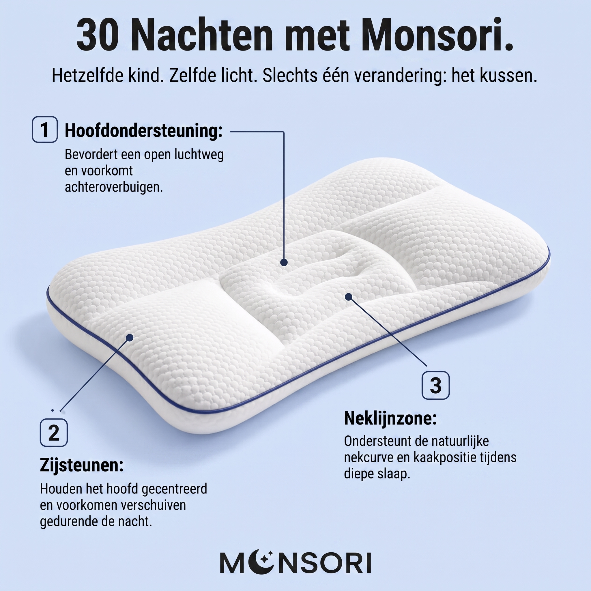 Dromia™ - Het houdingskussen voor kinderen