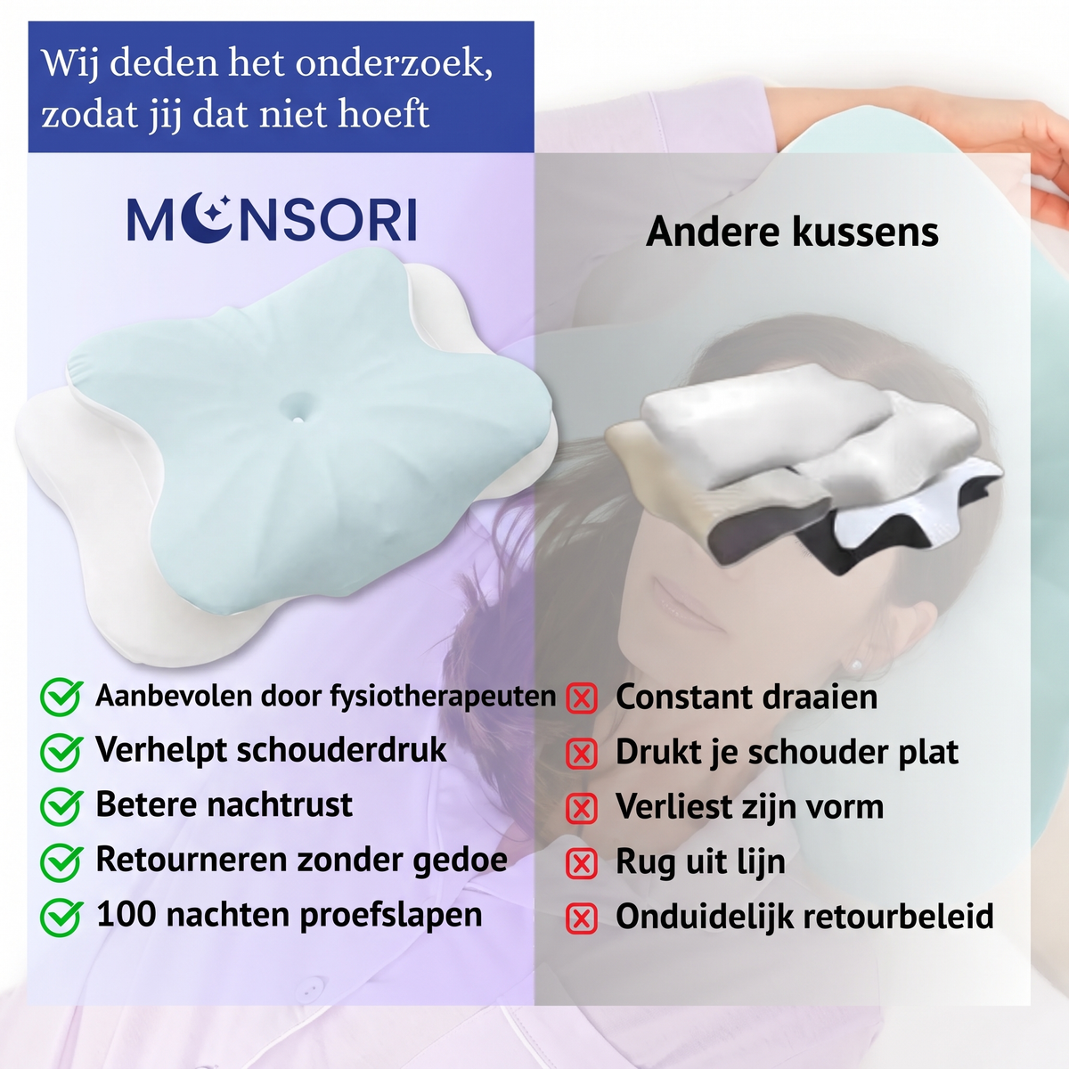 Lunava Ergonomisch Kussen 3.0
