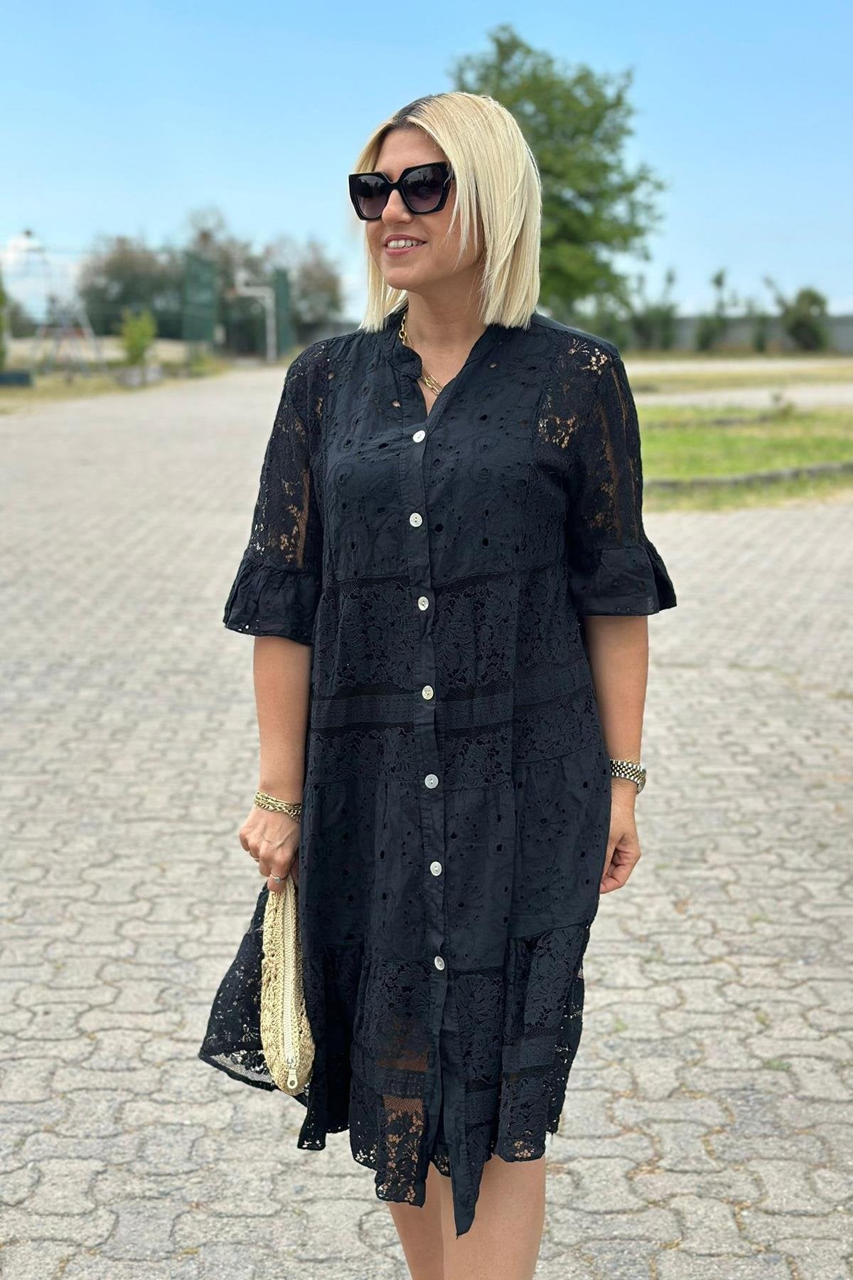 Mirelle – Tijdloze jurk met verfijnde details