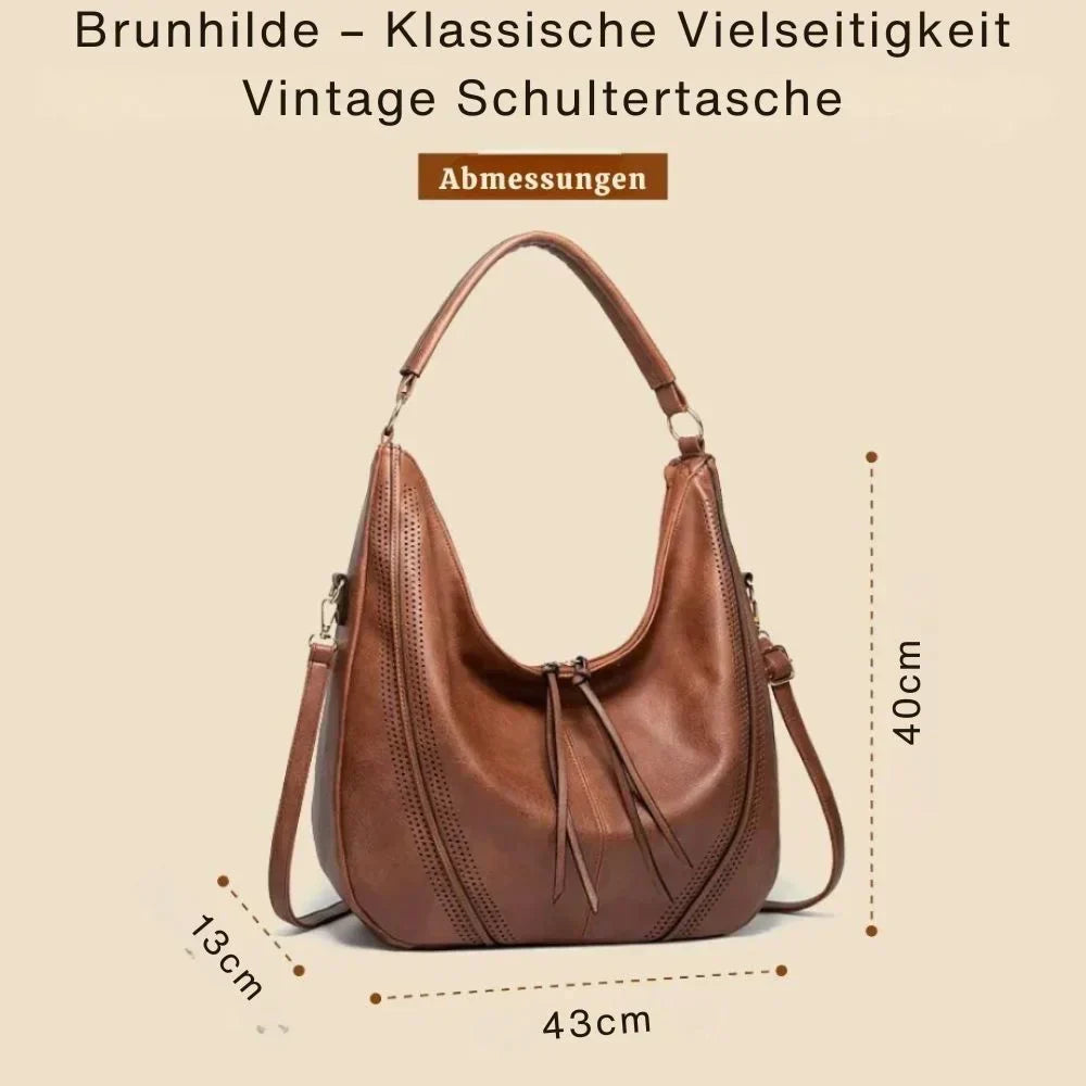 Brunhilde - Vintage Elegante Tas