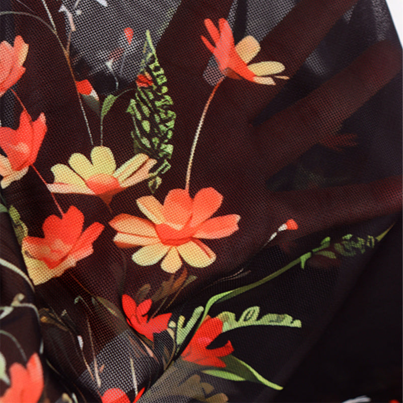 Elara™ | Elegante Bloemenmaxi-jurk