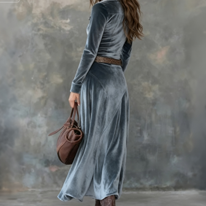 Vena™ | Moderne Vloeiende Maxijurk